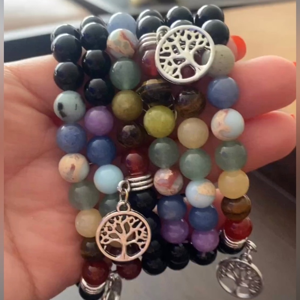 Black Obsidian Tree Chakra